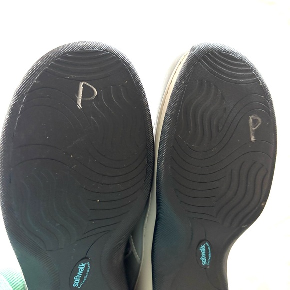 NWOT Softwalk Aberdeen Slip-On Mules Sporty Gray SZ 12 W - Picture 13 of 13